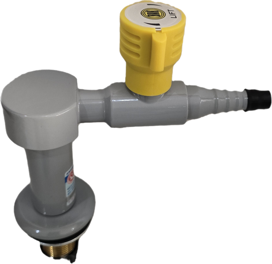 Single Lift & Turn Ball Valve, Deck Mounted