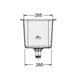 Polypropylene Sink440x340x280 mm