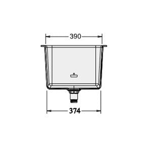 Polypropylene Sink 800x460x350mm