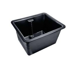 Polypropylene Sink with Overflow 550x450x310 mm