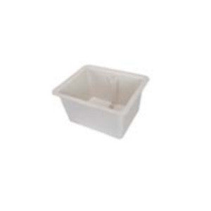 Polypropylene Sink with Overflow 550x450x310 mm