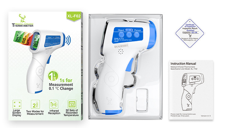 Medical Infrared (IR) Non-Contact Thermometer